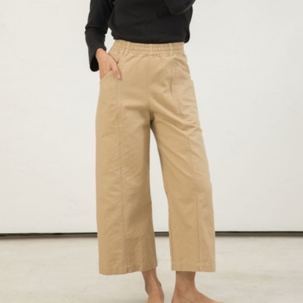 Canvas Elizabeth Suzann Clyde Culottes In Clay 0-R